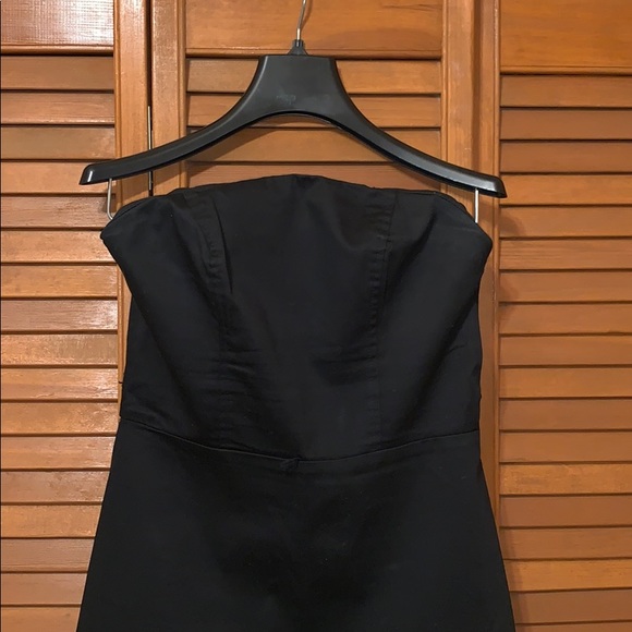 ✨ BOGO Free: Strapless Black Dress - Picture 4 of 7